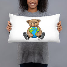 Laden Sie das Bild in den Galerie-Viewer, Save The Earth Bear Pillow
