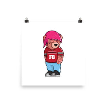 Load image into Gallery viewer, Lil Peep Bear Poster
