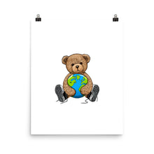 Load image into Gallery viewer, Save The Earth Bear Poster
