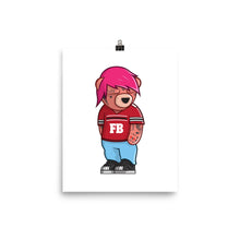 Load image into Gallery viewer, Lil Peep Bear Poster
