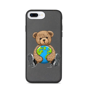 Save The Earth Bear iPhone Case