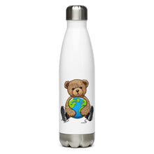 Load image into Gallery viewer, Save The Eearth Bear Water Bottle
